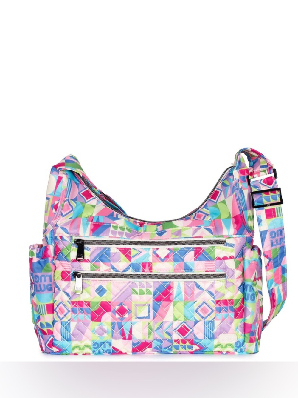 Lug Camper SE Crossbody Bag Small World Multi Disney Print